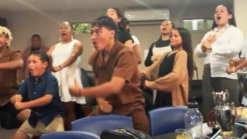 ‘Raw emotion’: Whānau’s powerful haka for their granddad's birthday goes viral