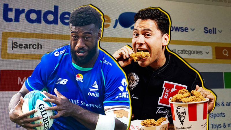 There's actual jobs going as a Wicked Wing Taste Tester or hype man for Fijian Drua on TradeMe