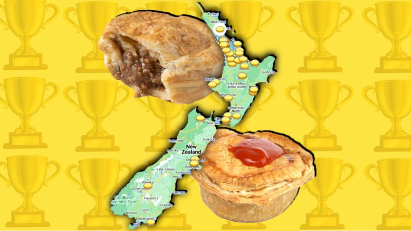 Check out this Kiwi legend's map full of all the Award-winning pies around Aotearoa