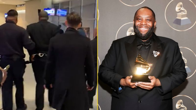 WATCH: Killer Mike escorted out of 2024 Grammys in handcuffs after winning three awards