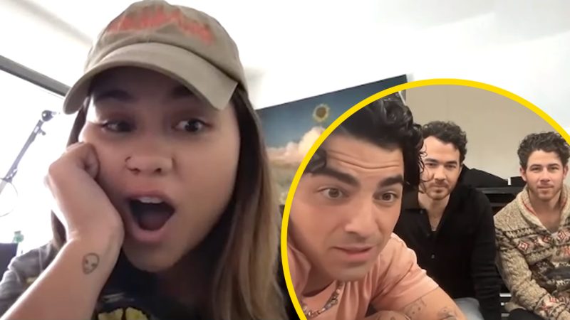 WATCH: NZ singer Paige chats to the Jonas Brothers after months of trying to get on their tour