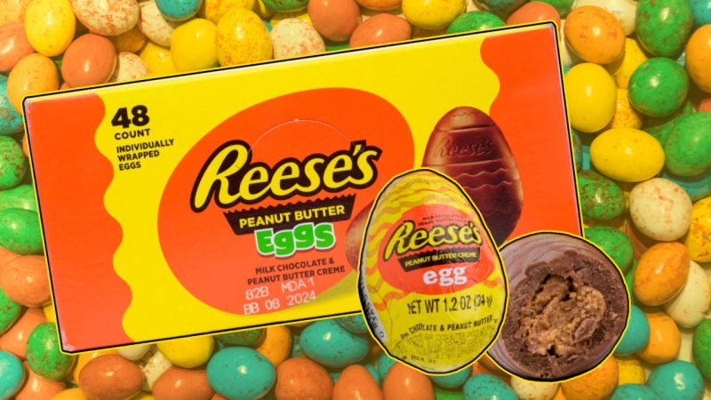 Reese's Peanut butter eggs are in Aotearoa now so I'm going LeBron-mode during the easter hunt
