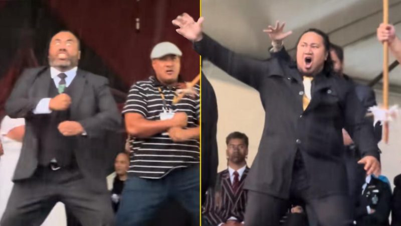 ‘So uplifting’: Teachers perform powerful haka and end it with a mana wave in viral video