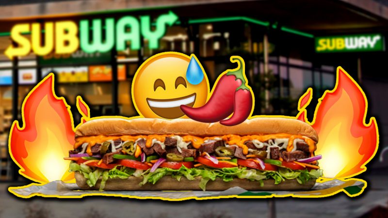 Spice is the hottest thing in fast food rn and Subway’s new Fiery lineup is turning up the heat